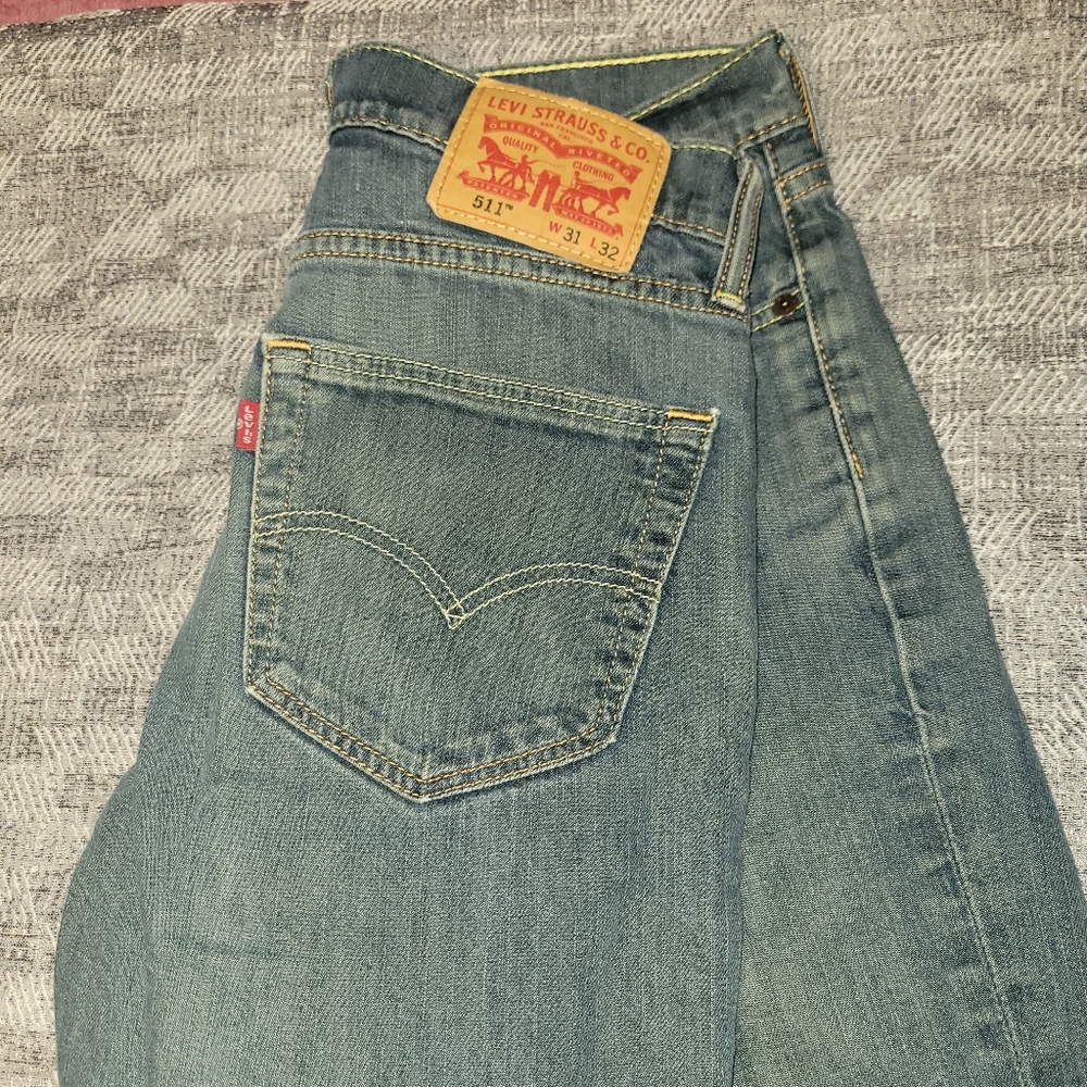 Levi's 511, 31W 32L, Blue